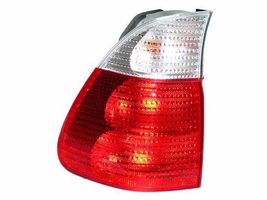 Tail Light Assembly - Driver Side Outer (w/ Clear Turnsignal)